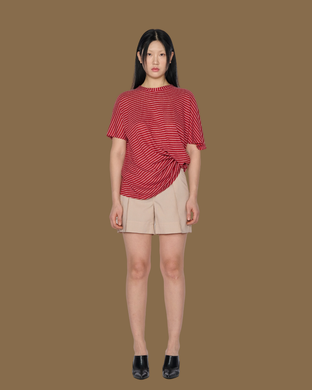 Twisted Strip T-Shirt